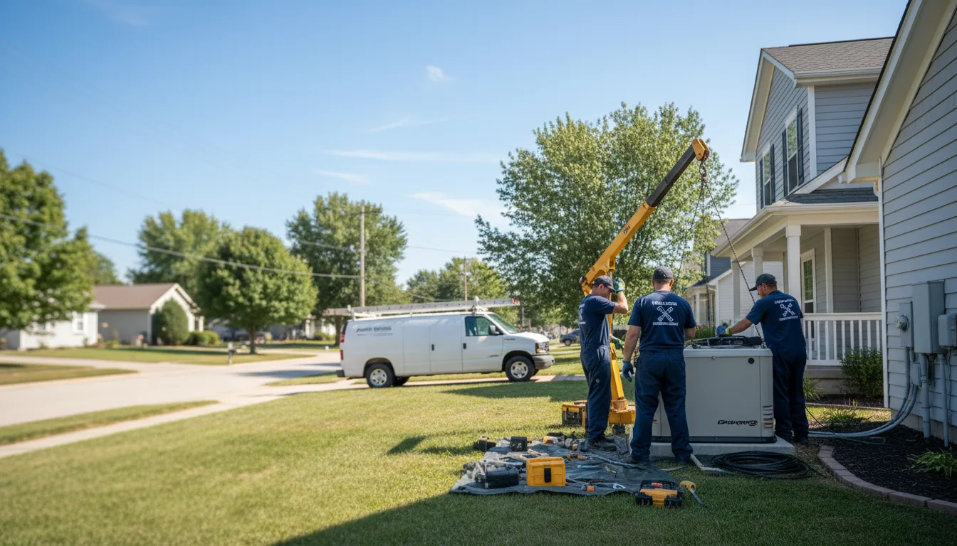 Generator Installation in Valley Center, KS near me